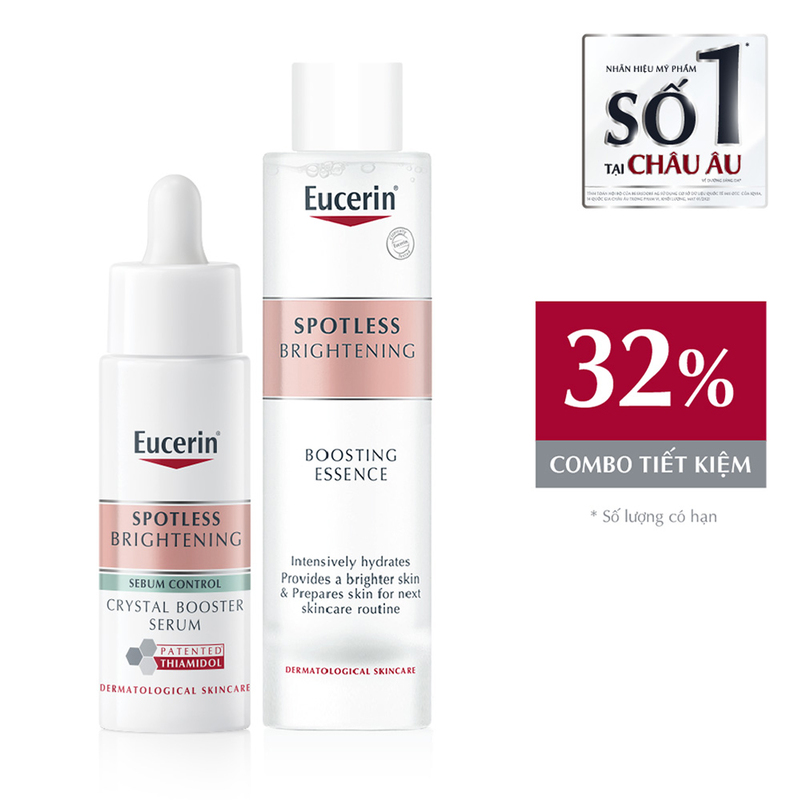 Bộ Sản Phẩm Eucerin Serum & Nước Dưỡng Giảm Thâm Nám, Kiểm Soát Dầu