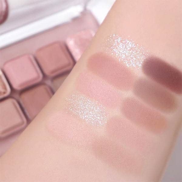 Phấn Mắt Lilybyred Mood Keyboard Palette 02 Ash Mauve 10 Ô 10.5g