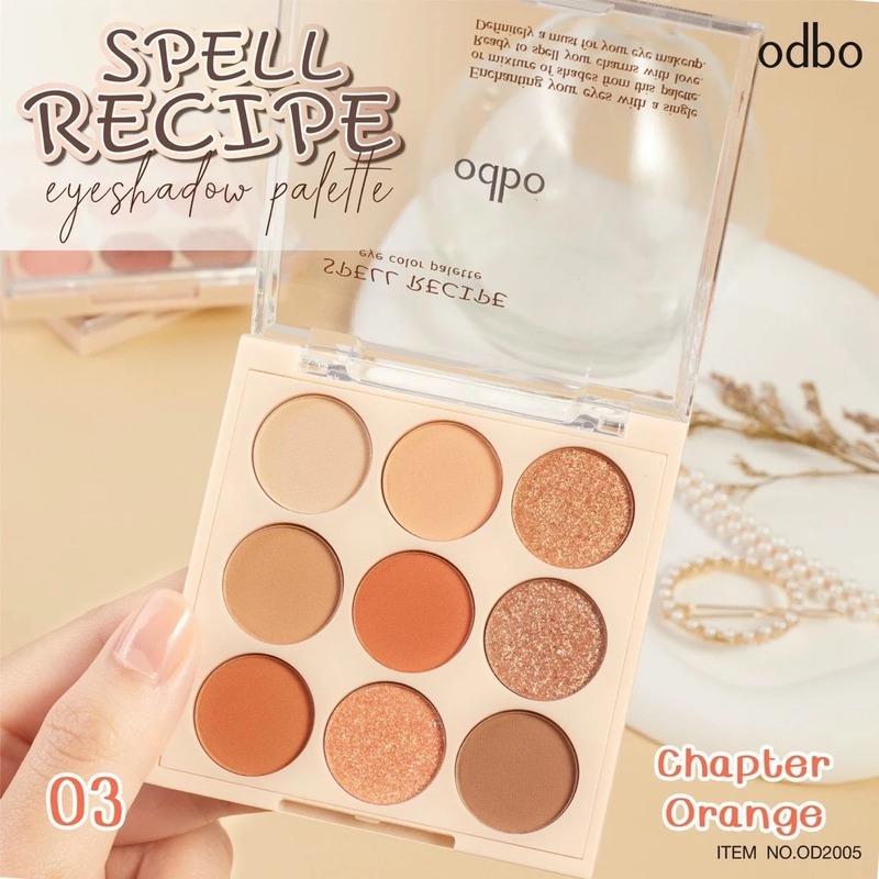 Phấn Mắt Odbo Spell Recipe OD2005 Tone 03