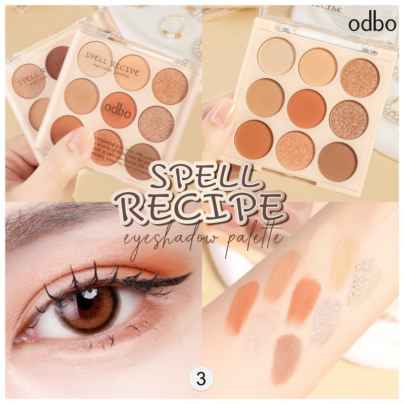 Phấn Mắt Odbo Spell Recipe OD2005 Tone 03