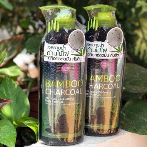 Sữa Tắm Cathy Doll Bamboo Charcoal Than Tre 500ml
