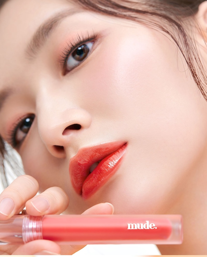 Son Bóng Mude Glacé Lip Tint 02 Coral Glace