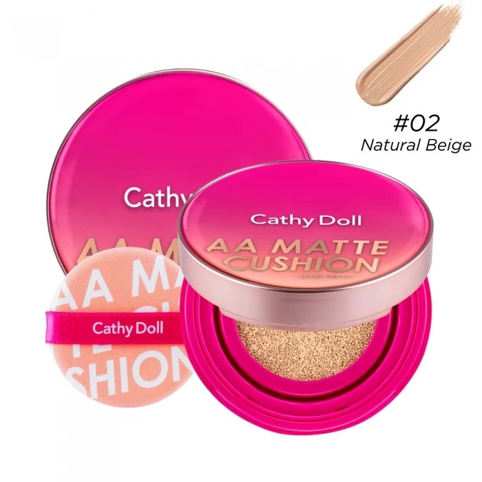 Phấn Nước Cathy Doll Dạng Lì 02 Natural Beige 10g
