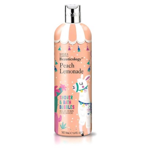 Sữa Tắm Baylis & Harding Beauticology Peach Lemonade Bath & Shower Bubbles 500ml