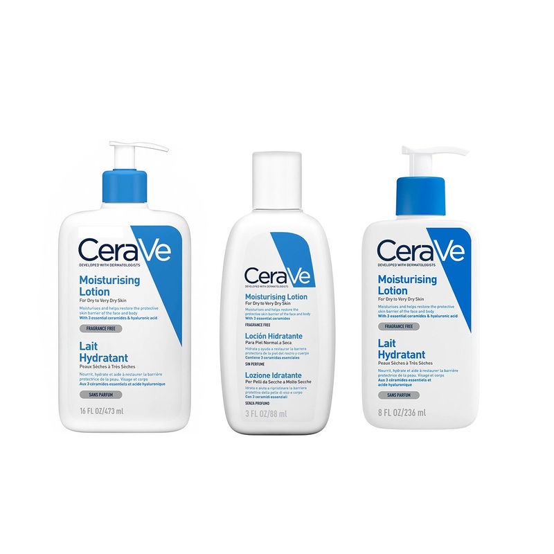 Sữa Dưỡng Cerave Moisturising Lotion Giúp Dưỡng Ẩm Dành Cho Da Khô 236ml