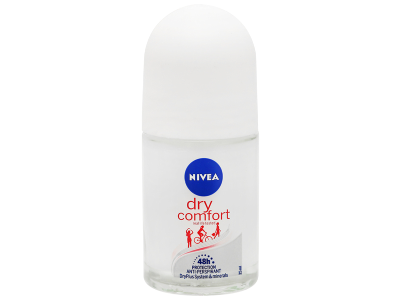 Lăn Ngăn Mùi Nivea Nữ Khô Thoáng 25ml