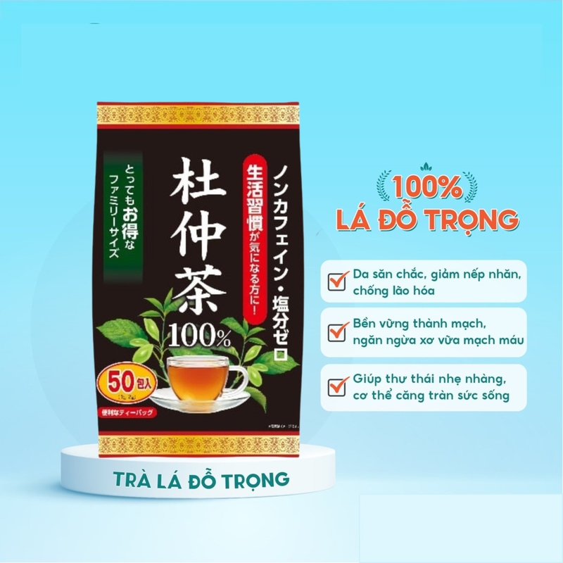 Trà Lá Đỗ Trọng YUWA