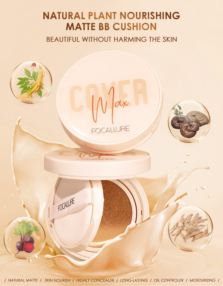Phấn Nước Focallure Covermax Longlasting Cushion Foundation #4 Beige