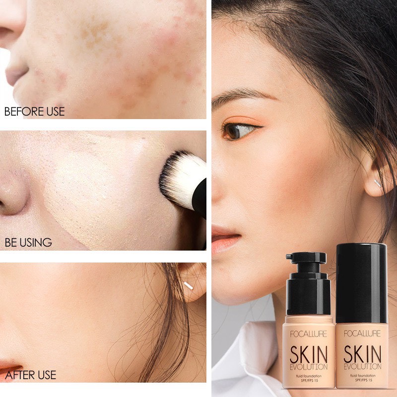 Kem Nền Focallure Fluid Foundation 03 30g
