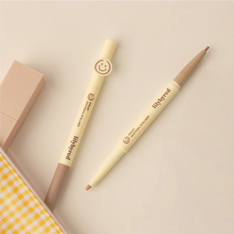 Chì Kẻ Bọng Mắt Lilybyred Smiley Aegyosal Eyeliner Hai Đầu #02 0.32g 