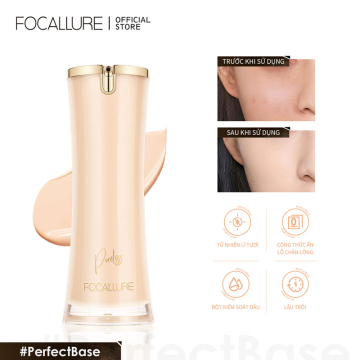 Kem Nền Focallure Lasting Poreless - #1