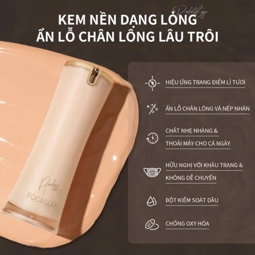 Kem Nền Focallure Lasting Poreless - #2