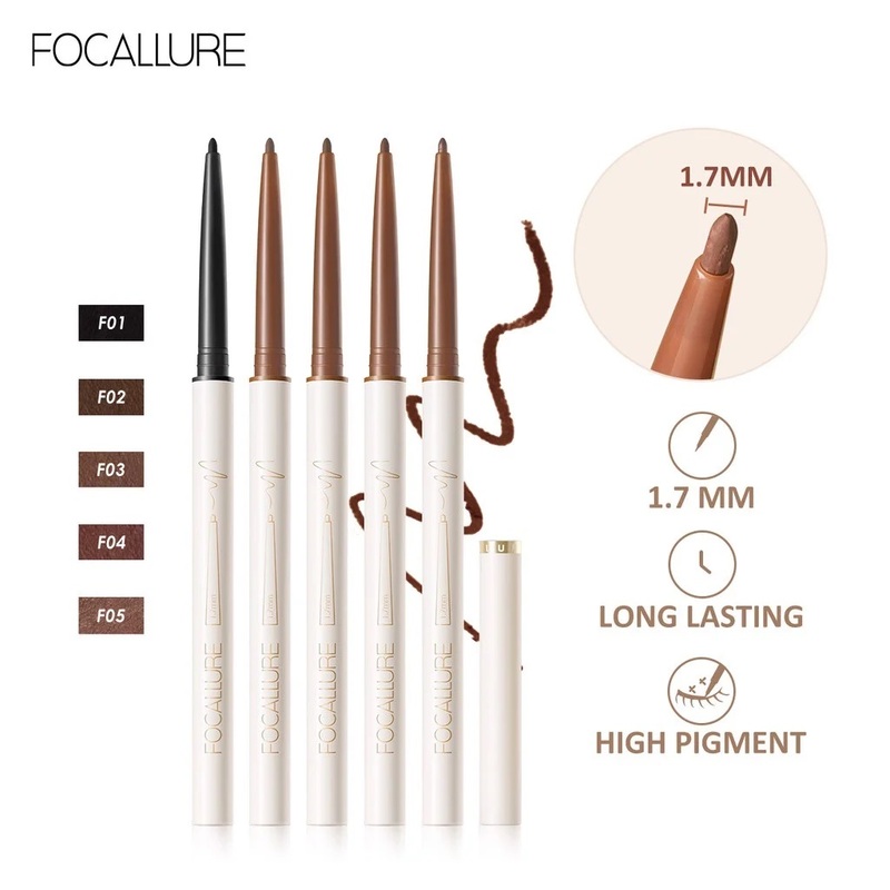 Chì Kẻ Mắt Focallure Perfectly Defined Gel Eyeliner Dạng Gel - F01