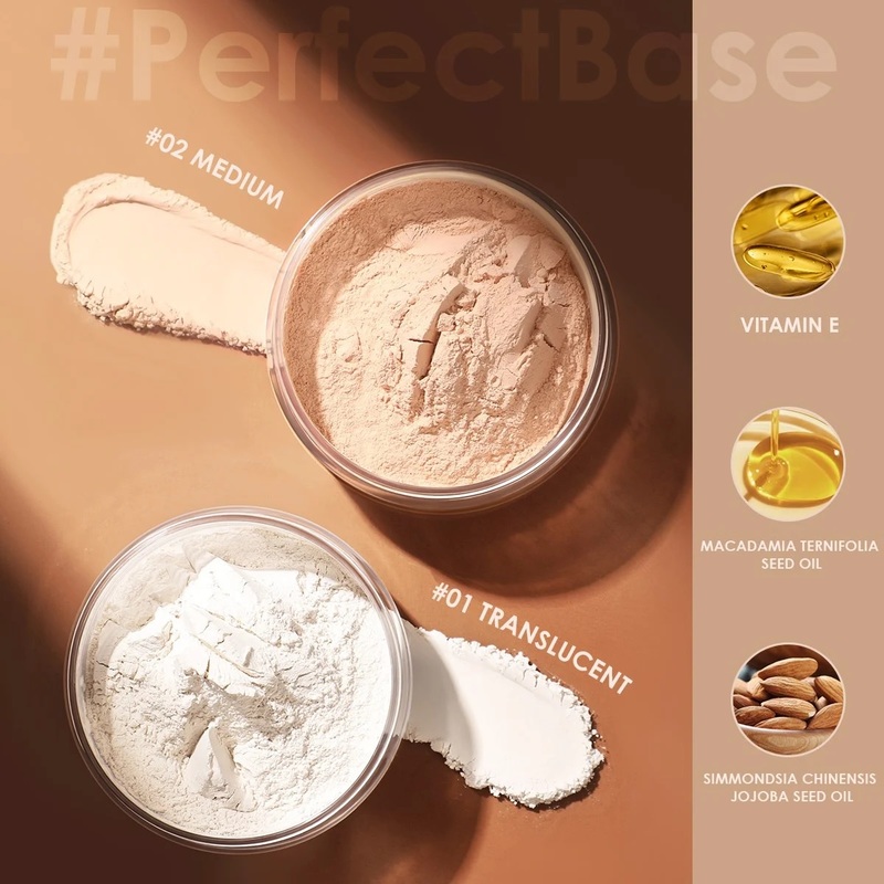 ​​Phấn Phủ Focallure Poreless Matte Loose Powder - #2