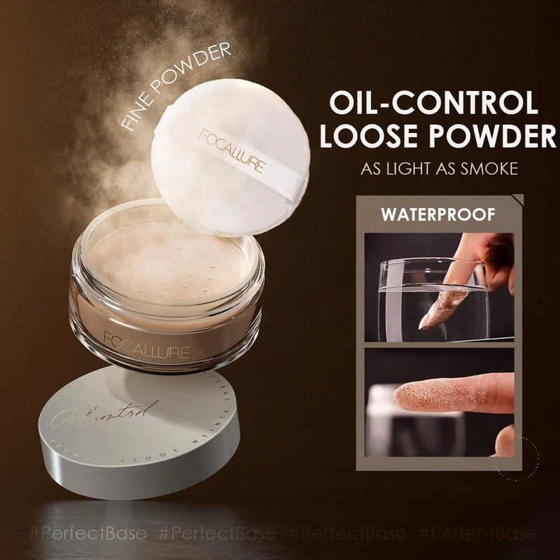 ​​Phấn Phủ Focallure Poreless Matte Loose Powder - #1