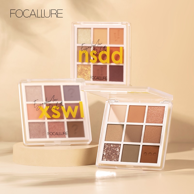 Phấn Mắt Focallure Nine Colors Eyeshadow 9 Màu - 2#