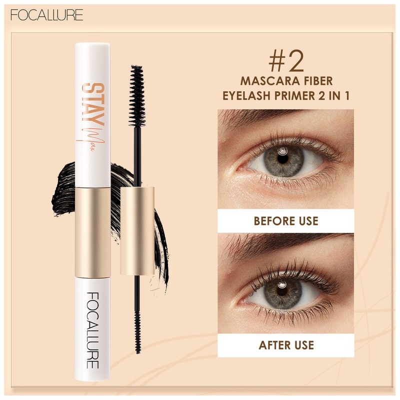 Mascara Focallure Kiêm Chuốt Mi Dạng Sợi 2 Trong 1 28g