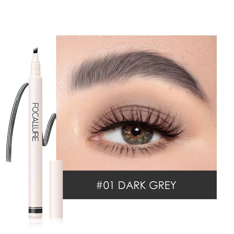Bút Phẩy Sợi Chân Mày Focallure Flufmax Tinted Brow Ink Pen - #1
