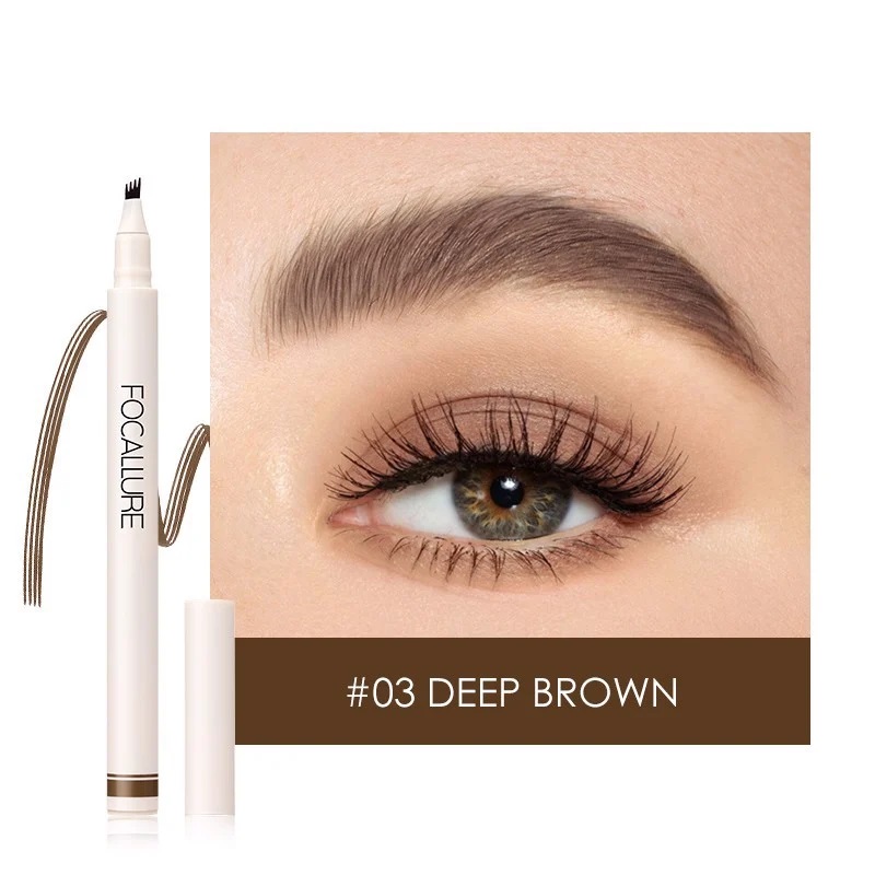 Bút Phẩy Sợi Chân Mày Focallure Flufmax Tinted Brow Ink Pen - #3