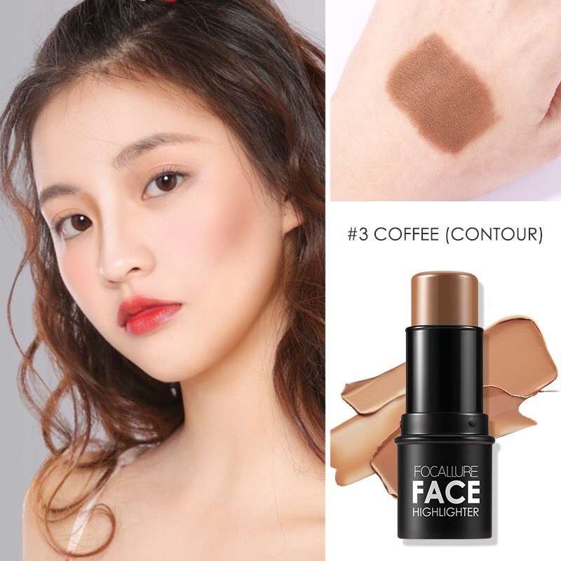 Bắt Sáng & Tạo Khối Focallure Highlighter & Contour Stick - 3#