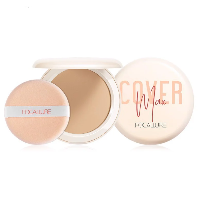 Phấn Nén Focallure Covermax Two Way Cake Pressed Powder Kiềm Dầu Mịn Da - #2