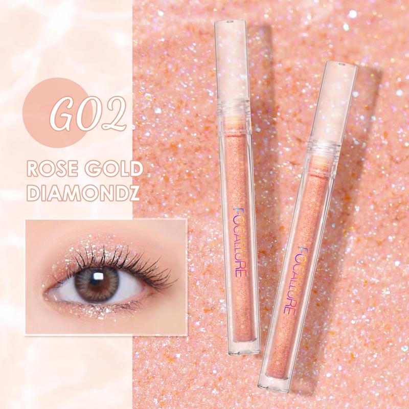 ​​Nhũ Mắt Focallure Glittering Liquid Eyeshadow - G02