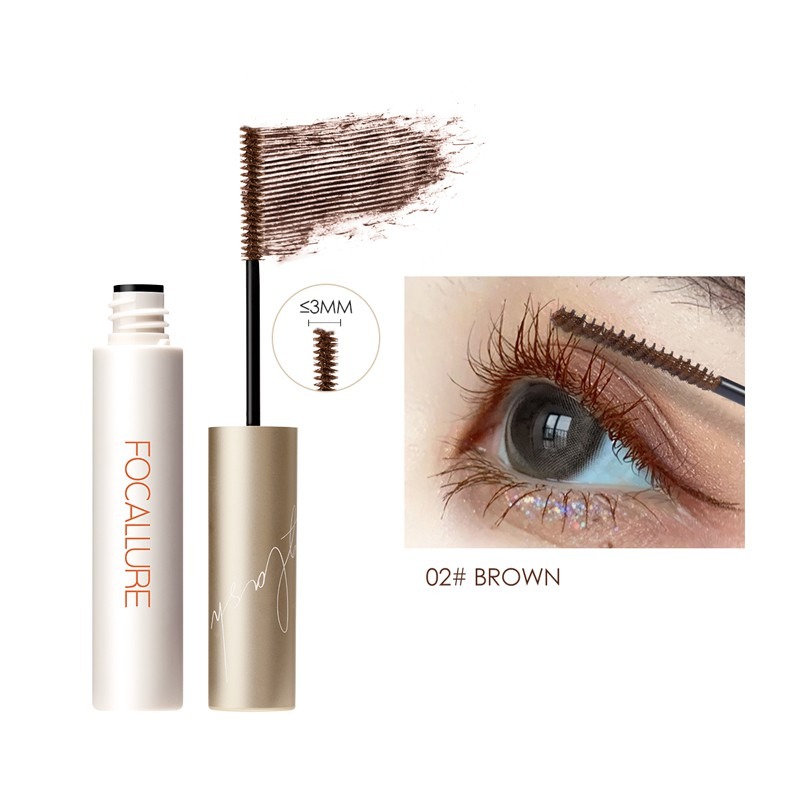Mascara Focallure Filled Chuốt Lông Mi Dài Cong Và Đều #02 6g