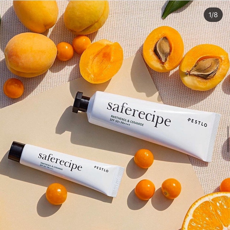 Kem Chống Nắng Pestlo Saferecipe Panthenol & Ceramide SPF 50+ 50ml