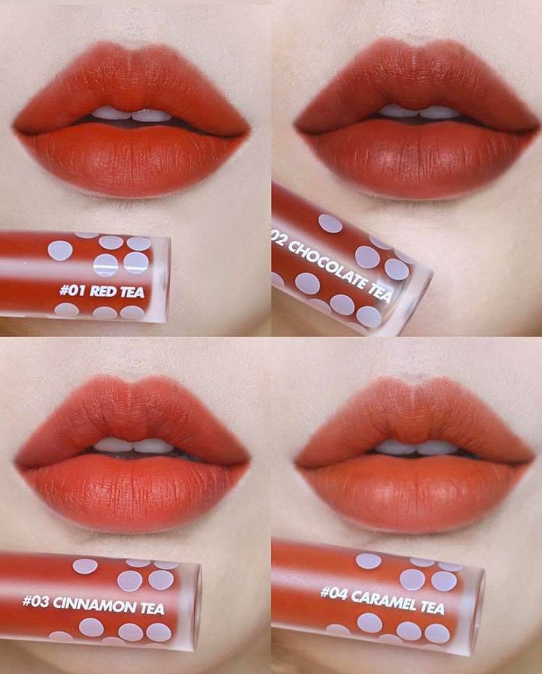 Son kem Romand Milk Tea Velvet Tint