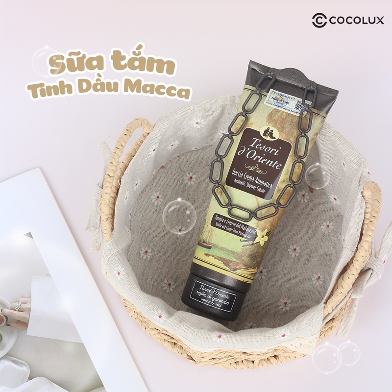 Sữa Tắm Tesori D'Oriente Nước Hoa Tinh Dầu Macca 250ml