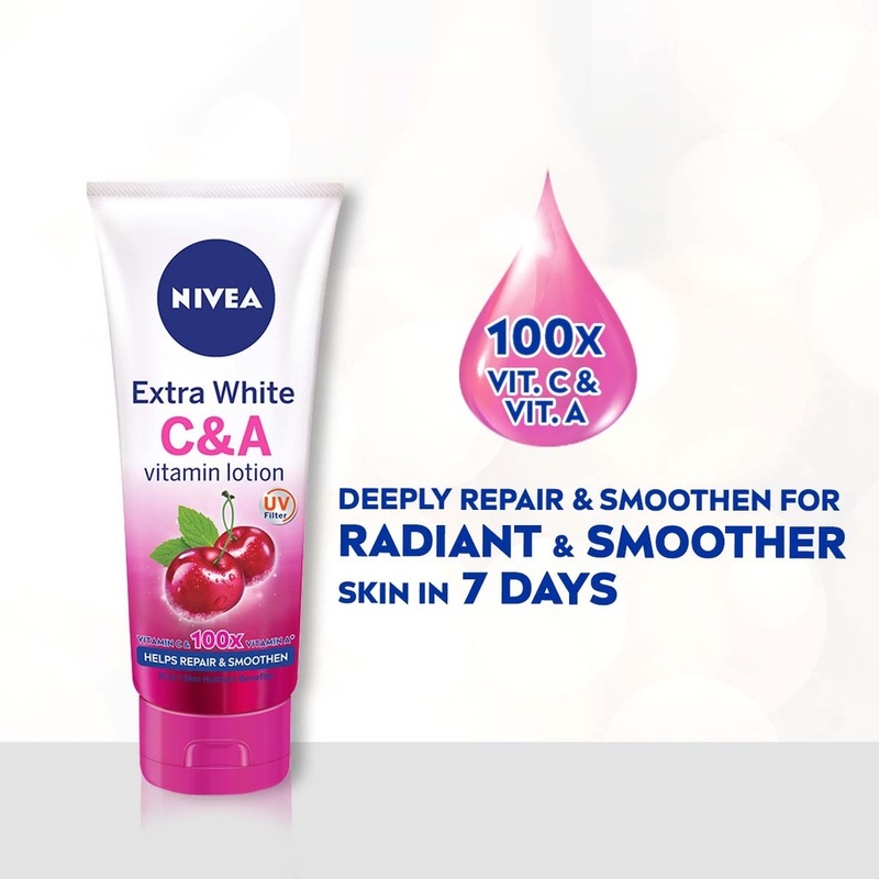 Sữa Dưỡng Thể Nivea Extra White C&A Dưỡng Sáng Da 180ml