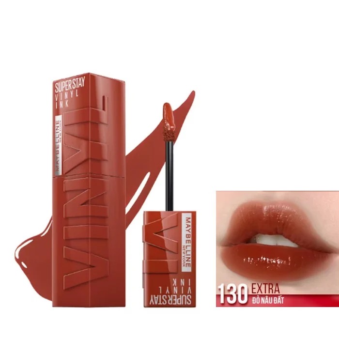 Son Bóng Maybelline Super Stay Vinyl Ink - 130 Extra