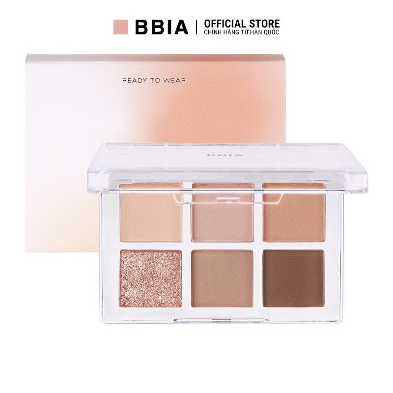 Phấn Mắt Bbia Ready To Wear Eye Palette 02 Mood Blush 5g 
