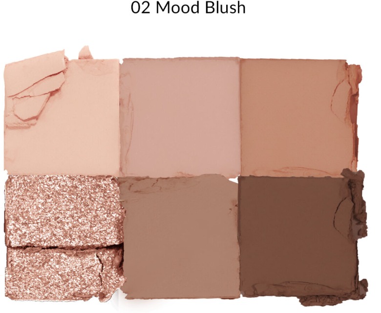 Phấn Mắt Bbia Ready To Wear Eye Palette 02 Mood Blush 5g 
