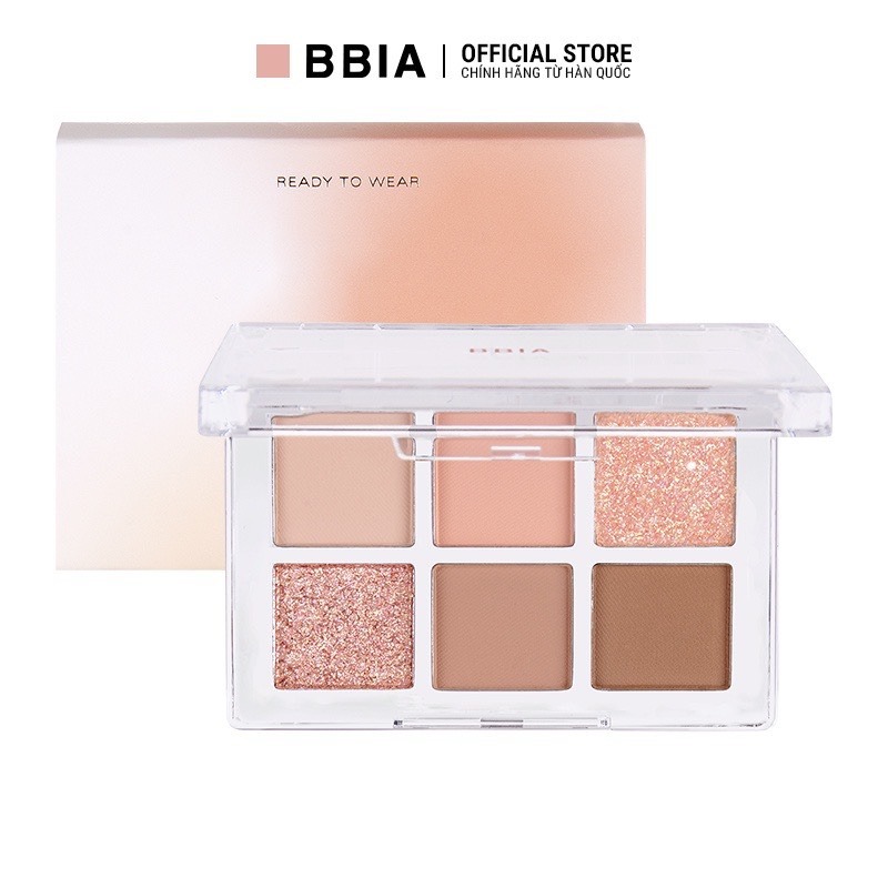 Phấn Mắt Bbia Ready To Wear Eye Palette 01 Nude Blush 5g 
