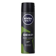 Xịt Ngăn Mùi Nivea Men Than Đen Hương Rừng Amazon 150ml