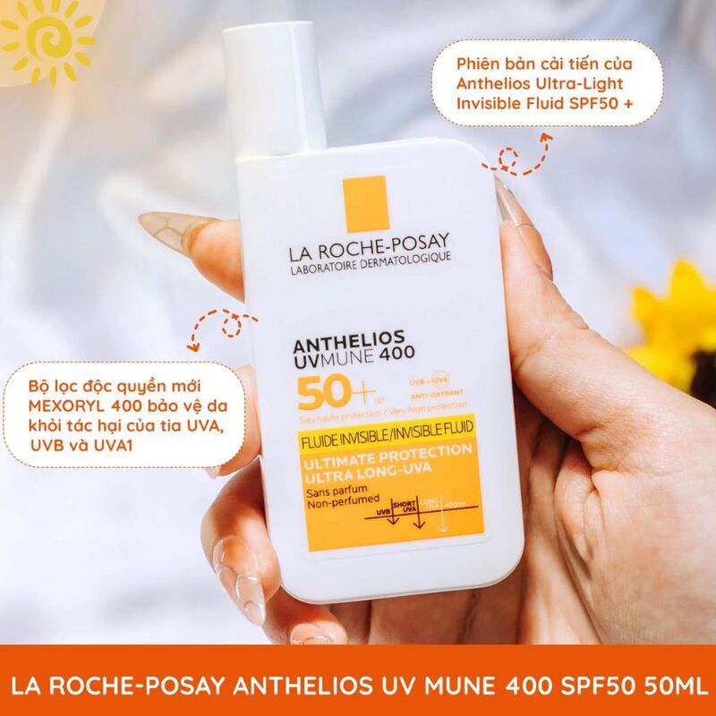 Sữa Chống Nắng La Roche Posay Anthelios UVMune 400 SPF50+ 50ml
