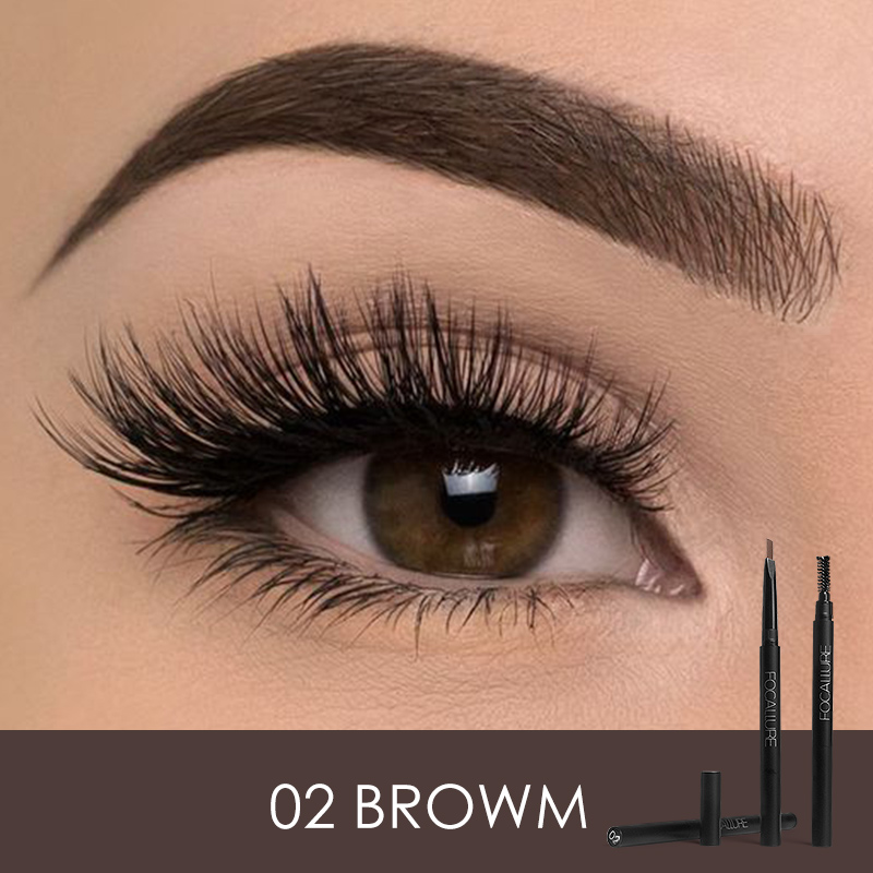 Chì Kẻ Mày Focallure Automatic EyeBrow Pencil - 02 Brown