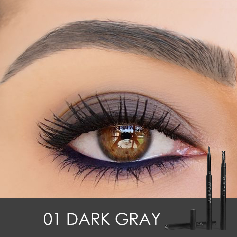 Chì Kẻ Mày Focallure Automatic EyeBrow Pencil - 01 Dark Gray