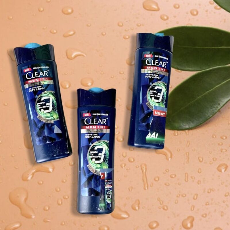 Dầu Tắm Gội CLEAR Men 3 in 1 Active Vibe Phong Độ 340g