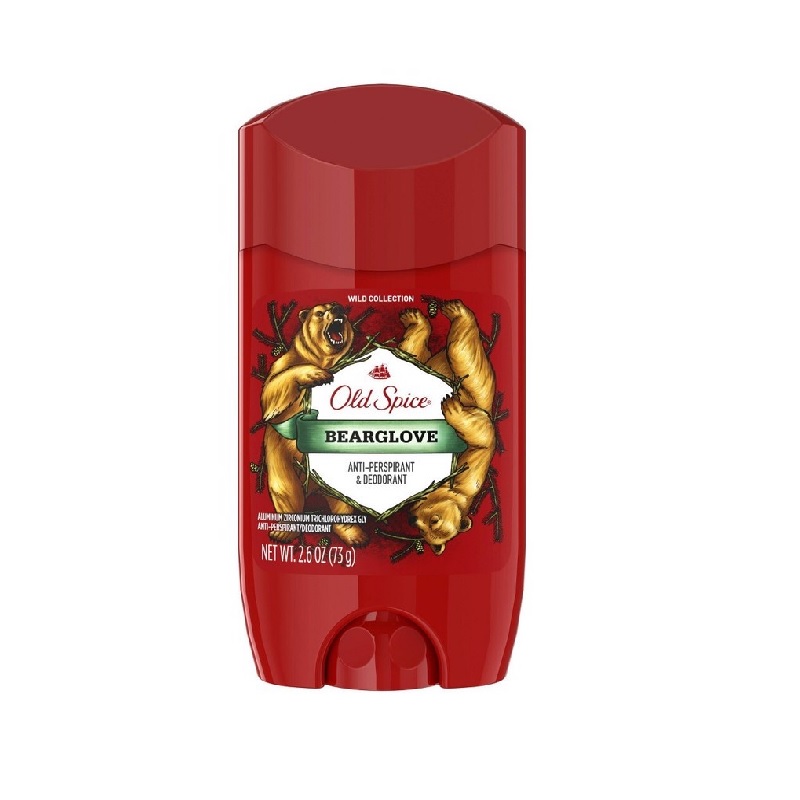Sáp Khử Mùi Old Spice Hương Bearglove Mạnh Mẽ & Bản Lĩnh 73g