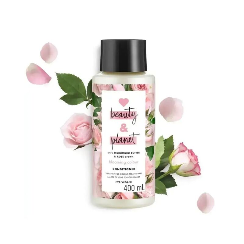 Dầu Xả Love Beauty And Planet Blooming Colour Conditioner Giữ Màu Tóc Nhuộm 400ml