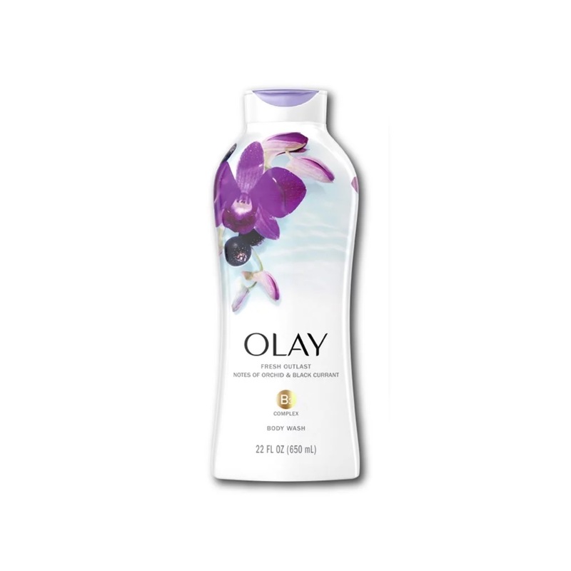 Sữa Tắm Olay Tươi Mát Dài Lâu Với Hoa Lan & Quả Lý 650ml