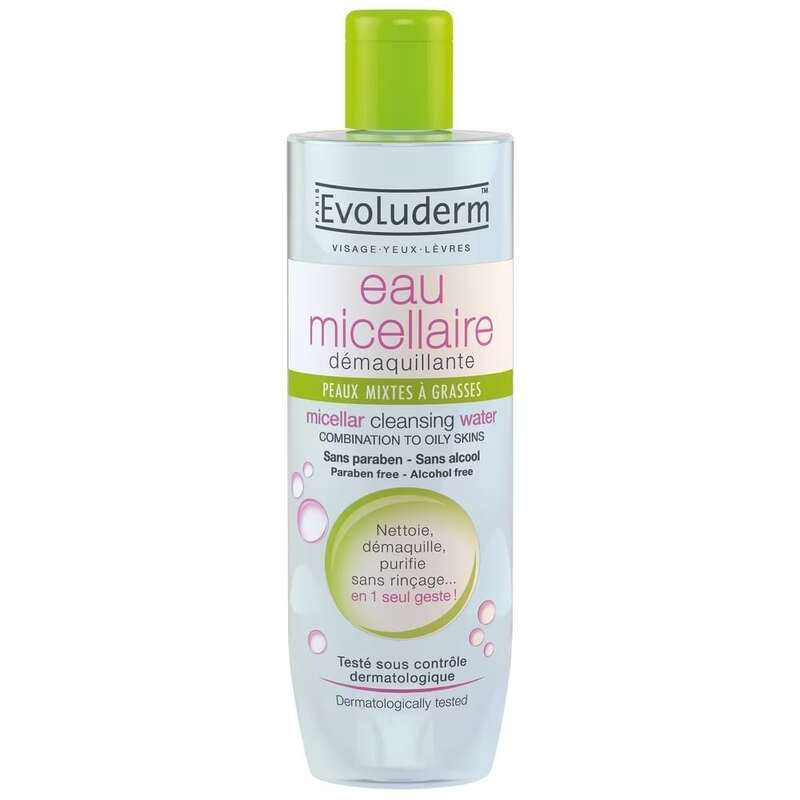 Nước Tẩy Trang Evoluderm Cho Da Dầu Hỗn Hợp 250ml