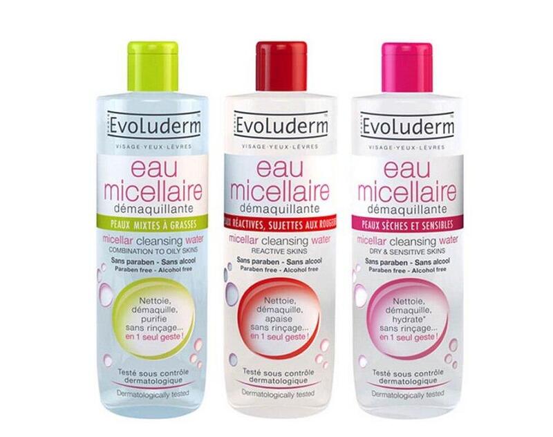 Nước Tẩy Trang Evoluderm Cho Da Dầu Hỗn Hợp 250ml