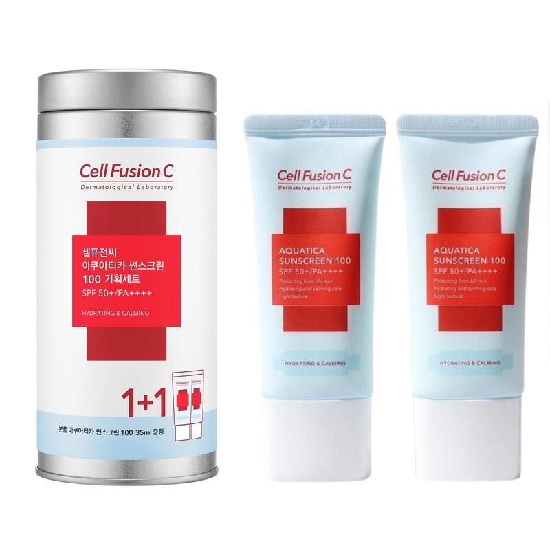 Combo Kem Chống Nắng Cell Fusion C 35mlx2 - Cấp Ẩm Dịu Da