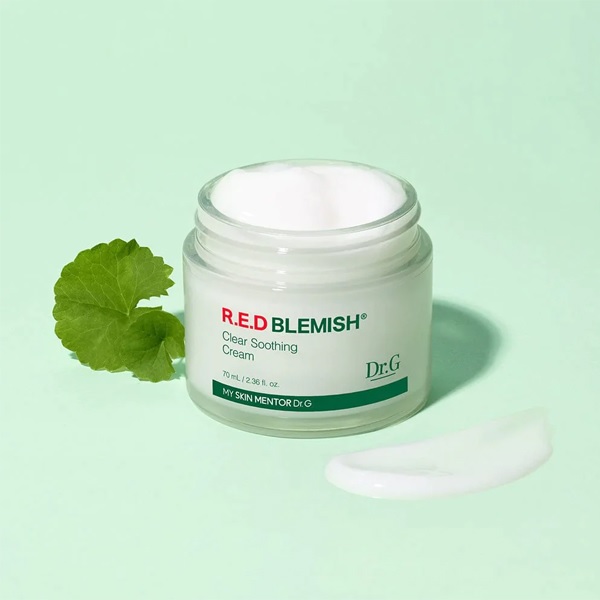 Kem Dưỡng Dr.G Red Blemish Clear Soothing Cream Cho Da Mụn 70ml