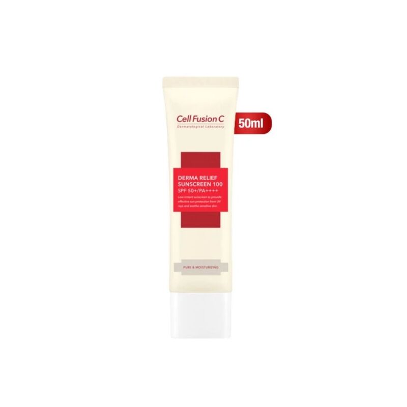 Kem Chống Nắng CELL FUSION C Derma Relief Sunscreen 100 SPF50+ PA++++ 50ml