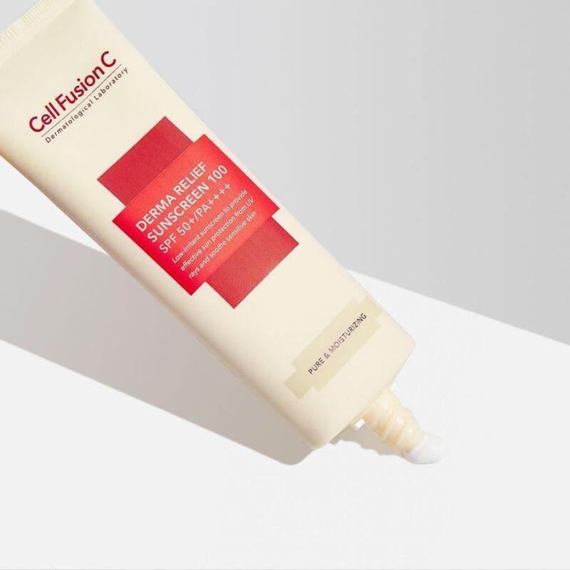 Kem Chống Nắng CELL FUSION C Derma Relief Sunscreen 100 SPF50+ PA++++ 50ml