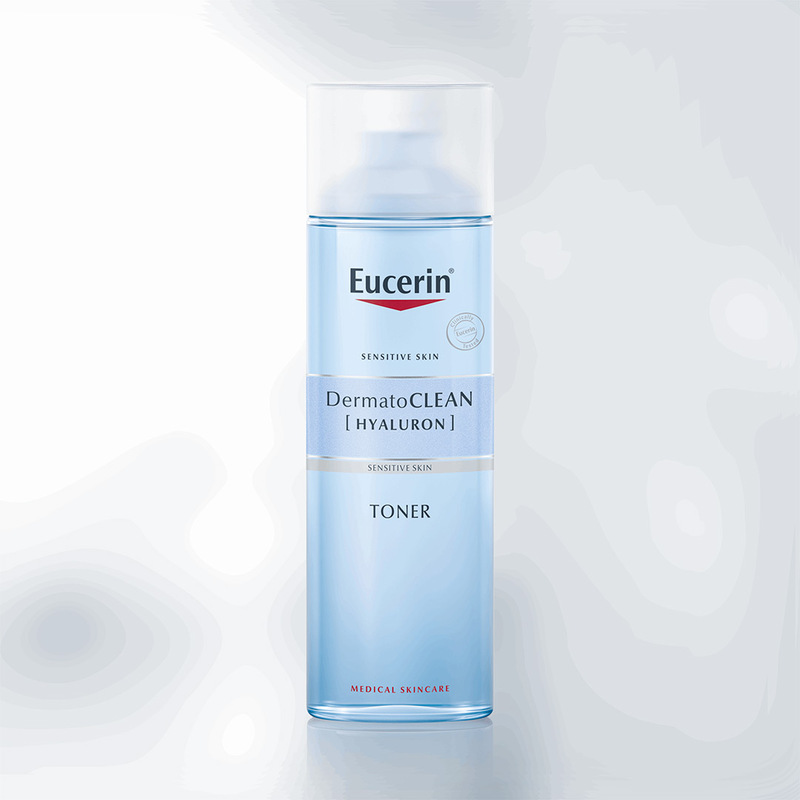 Toner Eucerin DermatoCLEAN Hyaluron Làm Sạch, Cấp Ẩm Cho Da Nhạy Cảm 200ml